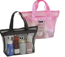 Mesh Shower Caddy- Quick Dry Shower Caddy Hanging,Portable Toiletry Tote for Bat
