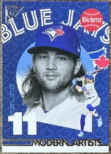 Bo Bichette 2022 Topps Gallery Modern Artists #MA-7 Toronto Blue Jays