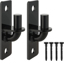 Gate Hinges Wall Mount with 5/8" Pin, 2 Pack Farm Chain Link Gate Hinges Rus