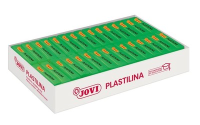 Jovi - Reusable Non-Drying Modeling Clay, 30 Plasticine Bars, 1 Toy