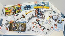 HUGE LOT of 46 LEGO Manuals Mostly Star Wars. Hobbit, Creator, City, Avatar