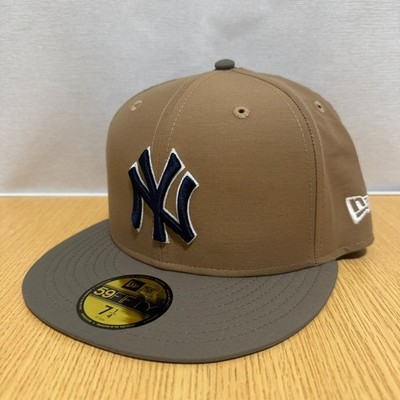 New Era 59FIFTY MLB New York Yankees Grosgrain Khaki Nylon Unisex 14745153
