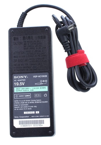 Chargeur Original Sony VAIO VGP-AC19V74 44W - Neuf Sous Emballage, Pour Ordinateur Portable