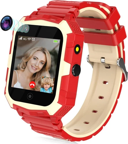 Kids 4G Smart Watchs Camera GSM Tracker SOS LBS Call Phone Game Watches Boy Girl - Bild 71 von 78