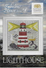 FICHE POINT DE CROIX LIGHTHOUSE N°8 SERIE FABULOUS HOUSE COTTAGE GARDEN SAMPLING