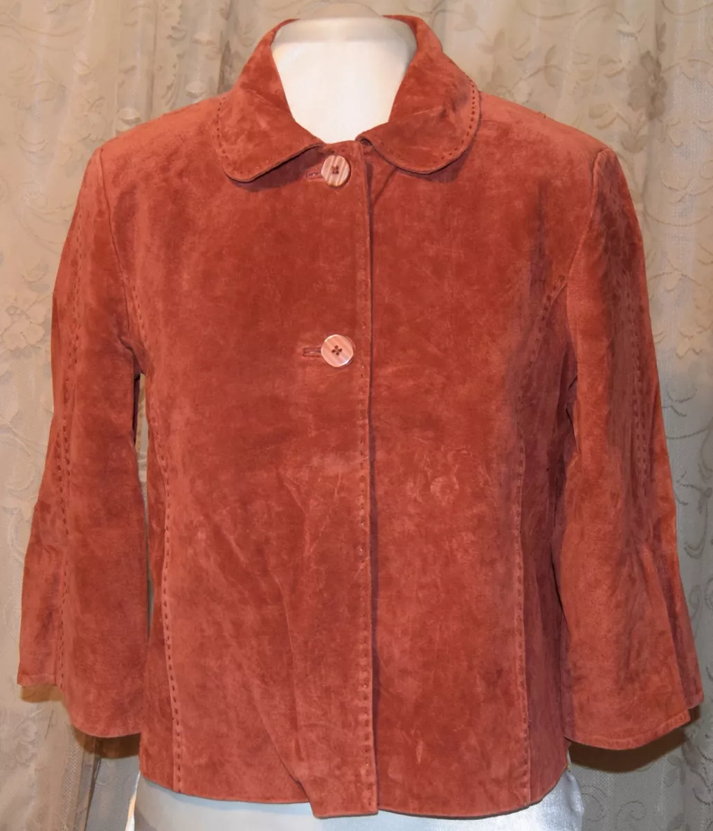 Coldwater creek deals suede jacket