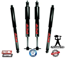 Front & Rear Shocks For 88-00 Chevy GMC C1500 2500 3500 2wd RWD Sierra Silverado