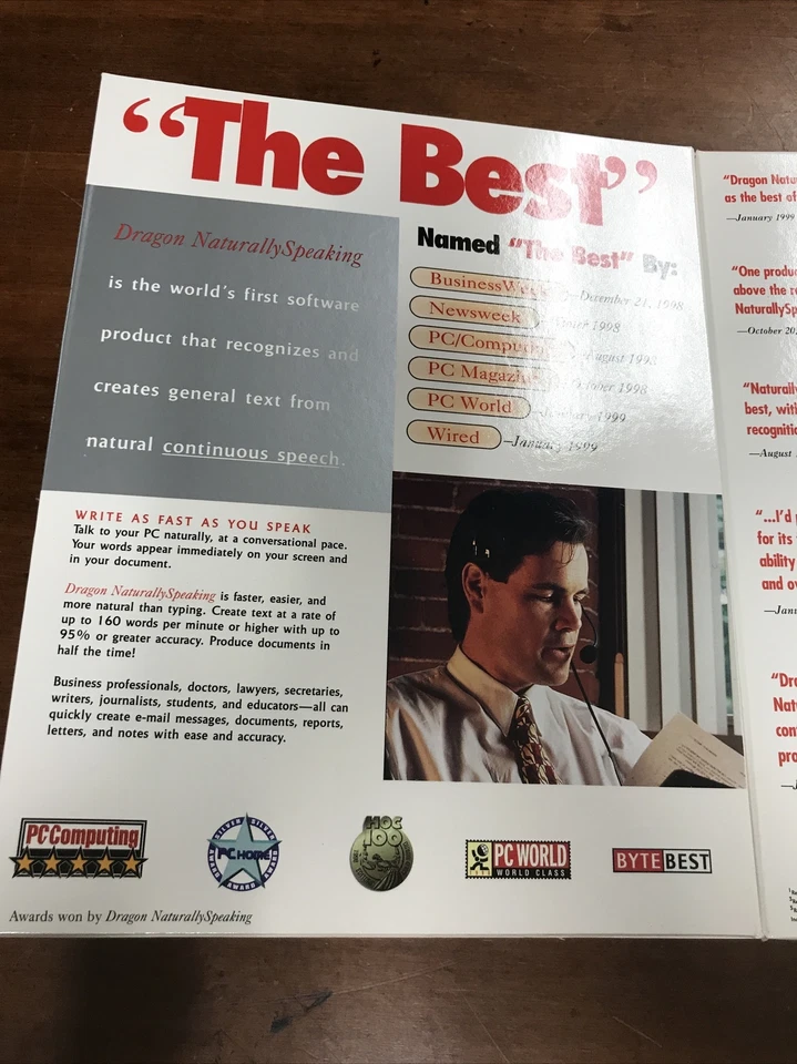 Dragon Naturally Speaking Standard Version 3 (PC)  - Image 2 of 4