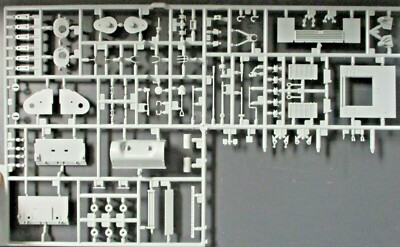 Dragon 1/35th Scale M4A3E8 Thunderbolt VII - Parts Tree A from Kit No. 6183