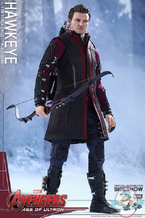 1/6 Avengers Age of Ultron Hawkeye Movie Masterpiece Hot