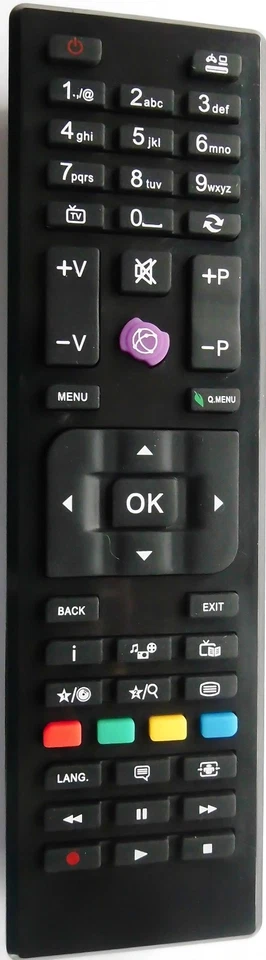 Ersatz Fernbedienung für Telefunken JVC Techwood RC4870 30085964 RC 4870 NEU !!