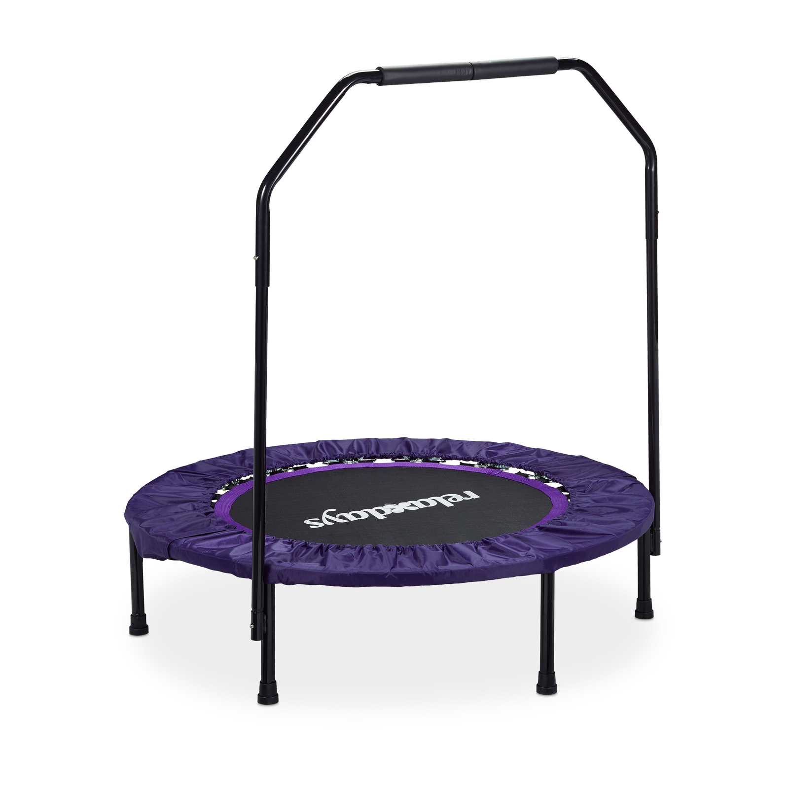 Trampolin faltbar mit haltestange platzsparend 69 cm Durchmesser 6 Füße 69 cm