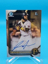 Jack Herman 2022 Bowman Chrome #CPA-JH 1st Bowman Prospect Auto - Pirates 