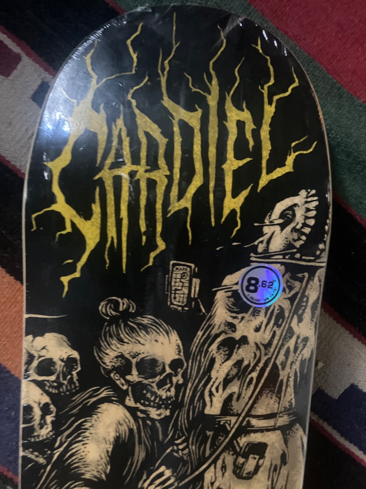 John Cardiel rare collection skateboard deck