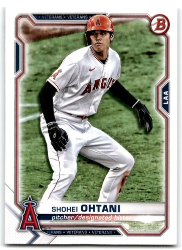 2021 BOWMAN SHOHEI OHTANI LOS ANGELES ANGELS #85