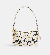 COACH CR509 Swinger Bag 20 Floral Print Glovetanned Leather Chalk Multi Sold Out