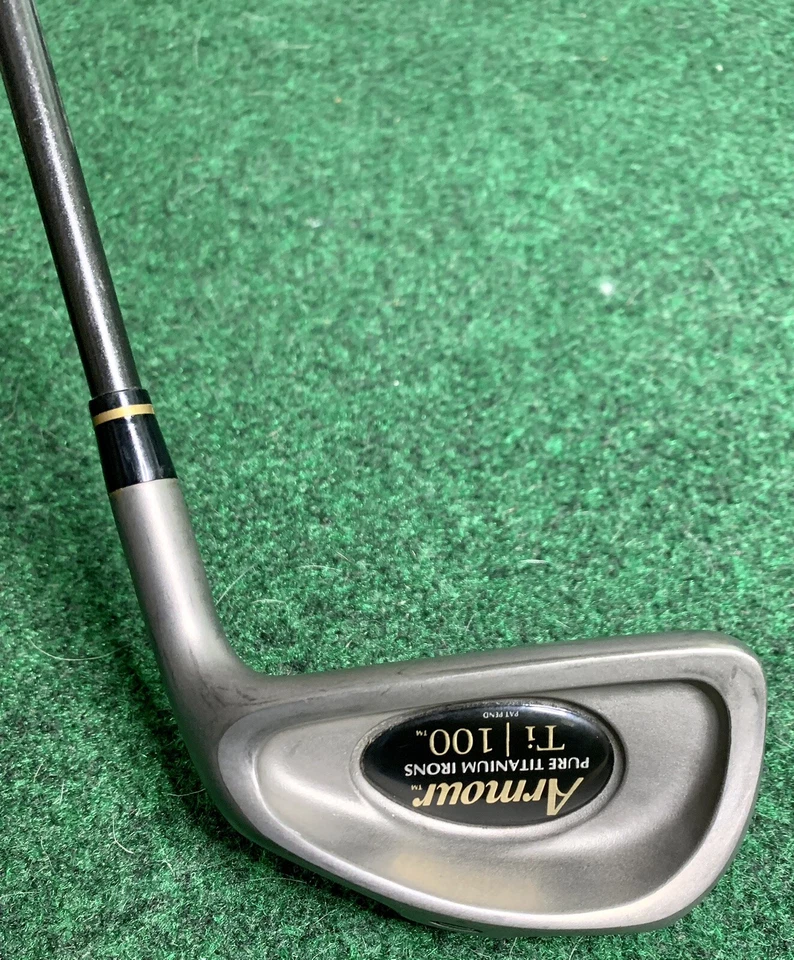 Armour Ti 100 Pure Titanium 3 Iron Factory Graphite Stiff Flex Shaft RH 39.5” - Image 3 of 4