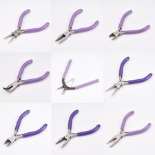 1 x Lilac Polishing Carbon Steel Jewelry Tools Jewelry Pliers For Jewelry Making