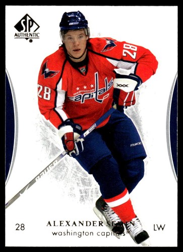 Alexander Semin #6 2007 SP Authentic card