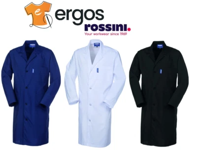 Rossini POLISERIO Camice da Lavoro Uomo Officina Laboratorio Farmacista A60107