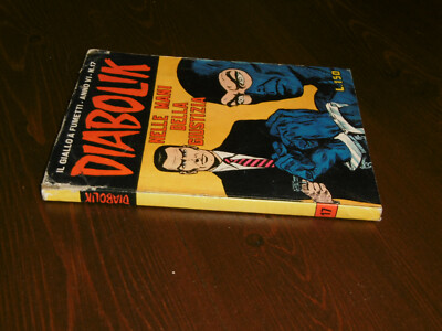 DIABOLIK FIRST EDITION YEAR VI° N°17 IN THE HANDS OF JUSTICE