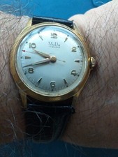 Vintage Gents MUDU watch 1950s