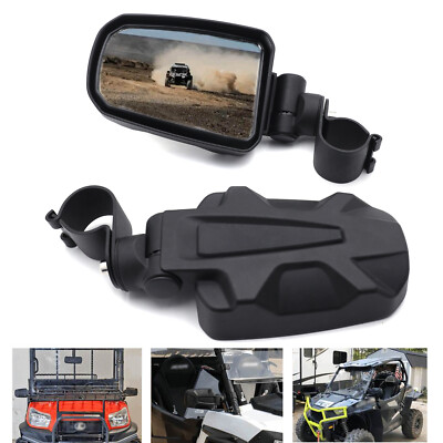 UTV RearView Mirror W/ 1.75'' Clamp for Offroad Polaris RZR 800-1000S XP Kawasaki