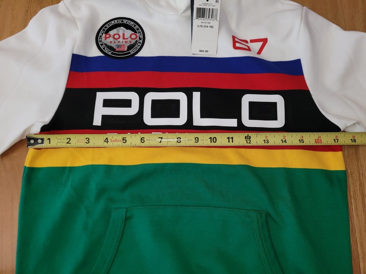 RALPH LAUREN / ALPINE RACING COLORラガーシャツ RALPH LAUREN