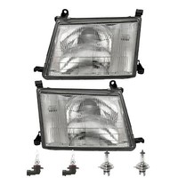 Halogen Scheinwerfer Set H4 FüR Toyota Land Cruiser 100 Inklusive Lampen