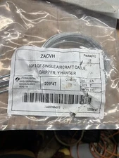  LITHONIA LIGHTING Steel Aircraft Cable Hanging Kit, ZACVH 10 FT 209F4T 