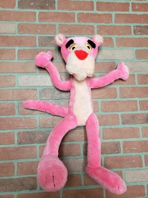 pink panther stuffed animal 1980