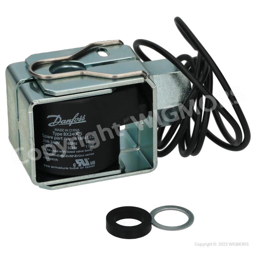 Coil Danfoss BX240CS 208-240V 50/60 Hz 17W/14W IP54 UL 018F7696/018F4122