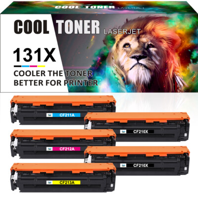 5 Toner Compatible with HP 131A / X LaserJet Pro 200 Color MFP M276 M276n M276nw