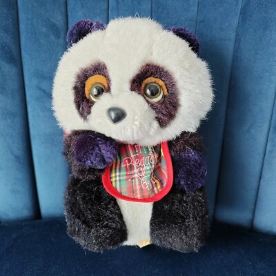 Applaus kleiner Bettler Panda Bär Stofftier 1985 Teddy Vintage kuschelig bezaubernd