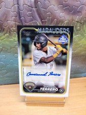 2024 Topps Pro Debut Enmanuel Terrero Auto #PD-12 Pirates