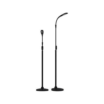 Stella Sky Two Premium 10W LED Task Light Floor Lamp - Black - Adjustable Dim...