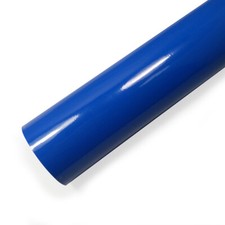 8,48€/m² Auto Folie Blau Ultra Hochglanz 9m x152cm Blasenfrei Luftkanäle