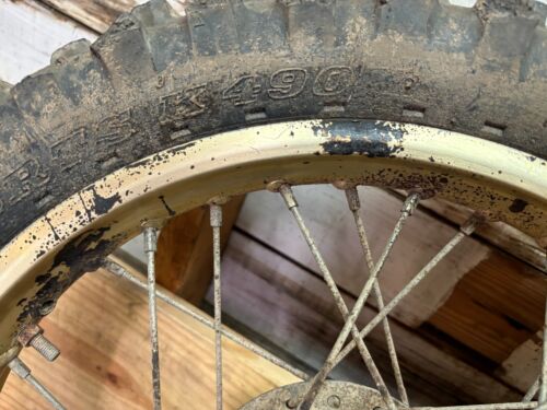 1982 Yamaha YZ250 Rear Wheel Hub Brake Plate YZ 250 - Picture 8 of 10