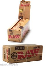RAW Rolls CLASSIC 12 Rouleaux en Boite (Feuilles Roll's)