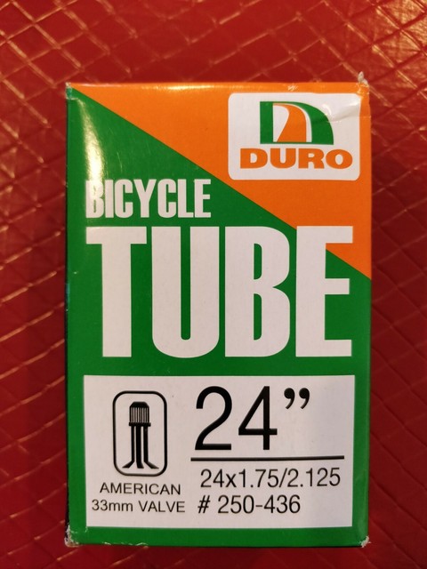 duro bicycle tube