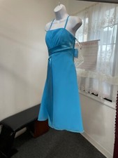 Mary’s Modern Maids Turquoise Evening Special Occasion Bridesmaid Dress size 6