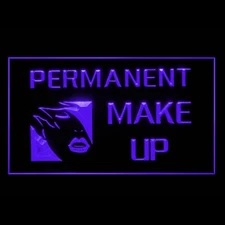 160014 Permanent Make Up Beauty Salon Display Lighting Neon Sign