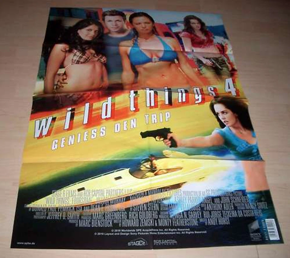 Filmposter A1 Neu Wild Things 4 - Geniess den Trip