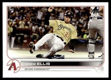 2022 Topps Drew Ellis Rookie Arizona Diamondbacks #298