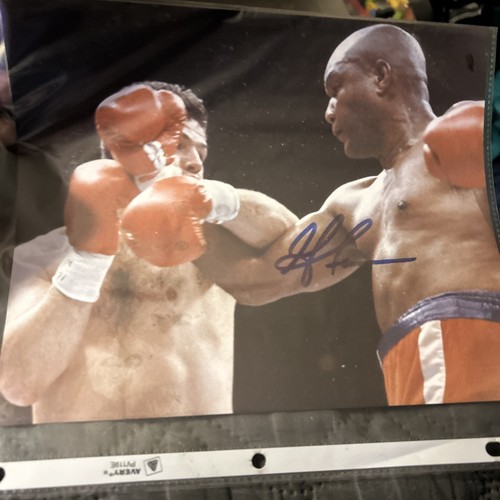 GEORGE FOREMAN Signed Vintage Autograph 8x10 Photo Boxing | eBay