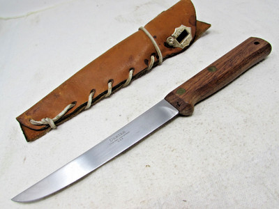 Dexter S13G6R Stain Free High Carbon Knife Full Length Blade Leather Sheath