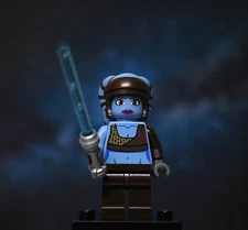 LEGO Star Wars: Aayla Secura Minifigure - Large Eyes (sw0284)