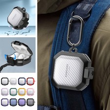 For Samsung Galaxy Buds 4/4Pro/FE/Live/Pro/2/2Pro Fiber Pattern Earphone Case