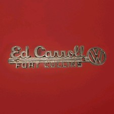 Vtg Ed Carroll Volkswagen Fort Collins Colorado Metal Dealer Badge Emblem Vw Tag Vtg Ed Carroll Volkswagen Fort Collins Colorado Metal Dealer Badge Emblem Vw Tag