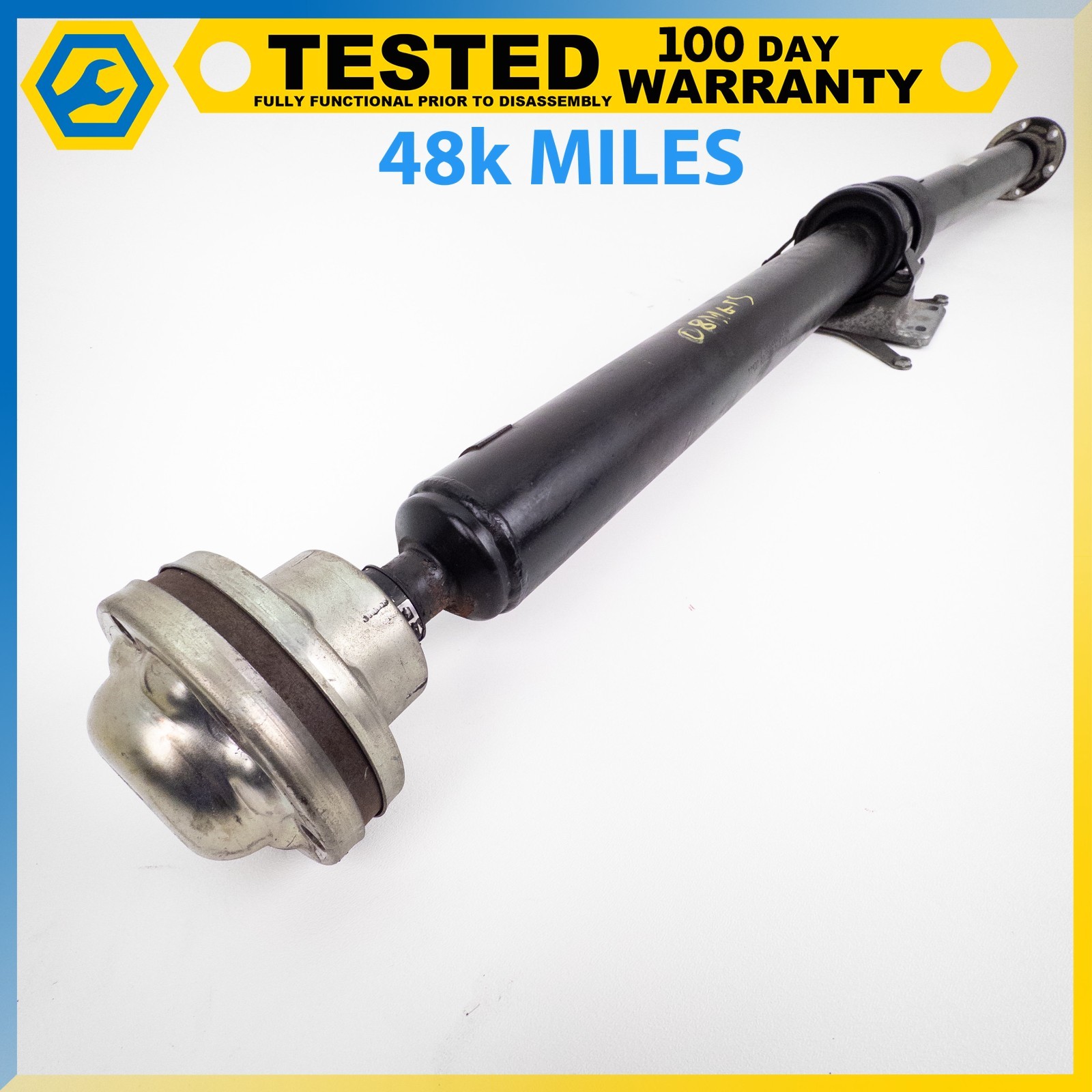 08-19 MASERATI GRANTURISMO REAR AXLE DRIVESHAFT DRIVE SHAFT PROPELLER OEM